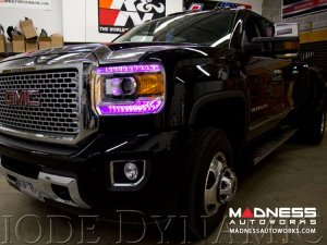 GMC Sierra Multicolor DRL LED Boards - Multicolor and White